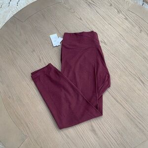 Plus size Burgundy Leggings